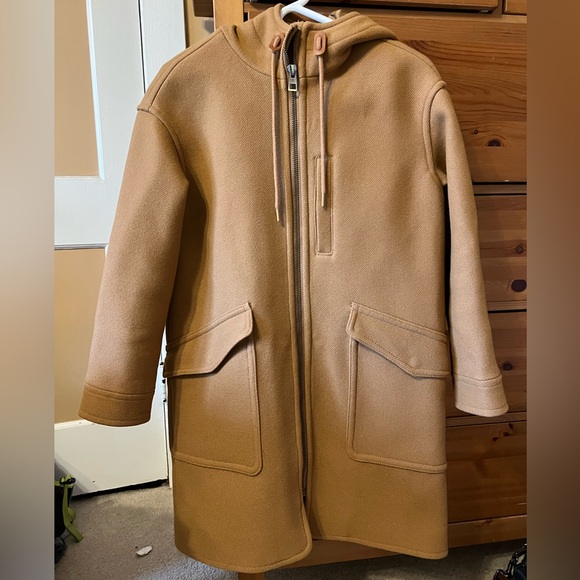 Madewell Lynnford Coat in Camel - Picture 2 of 6